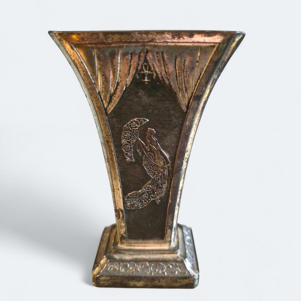 Antique Art Deco Vase Made In Japan